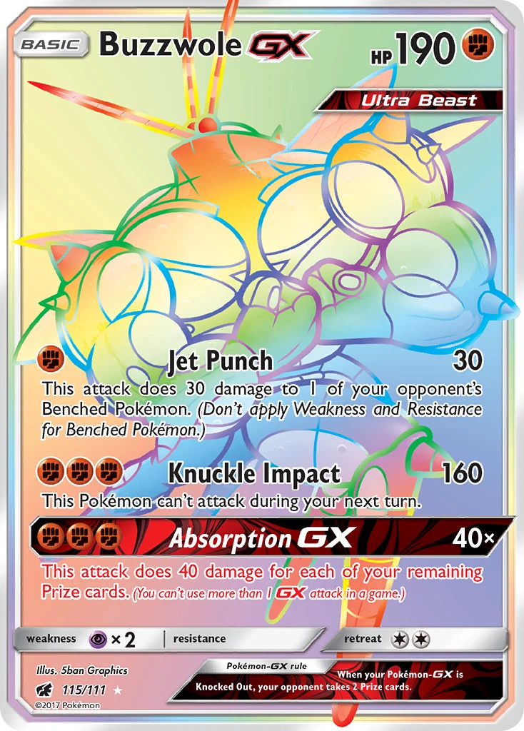 Buzzwole-GX, 115/111