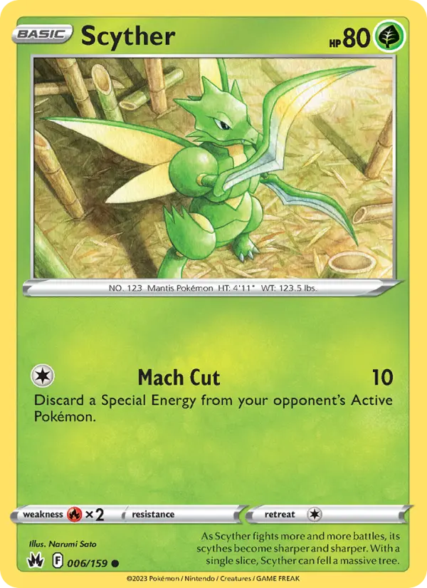 Scyther, 006/159