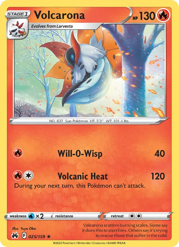 Volcarona, 025/159