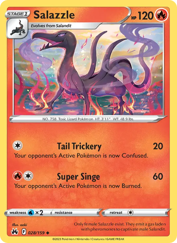 Salazzle, 028/159