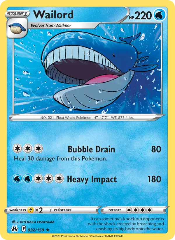 Wailord, 032/159