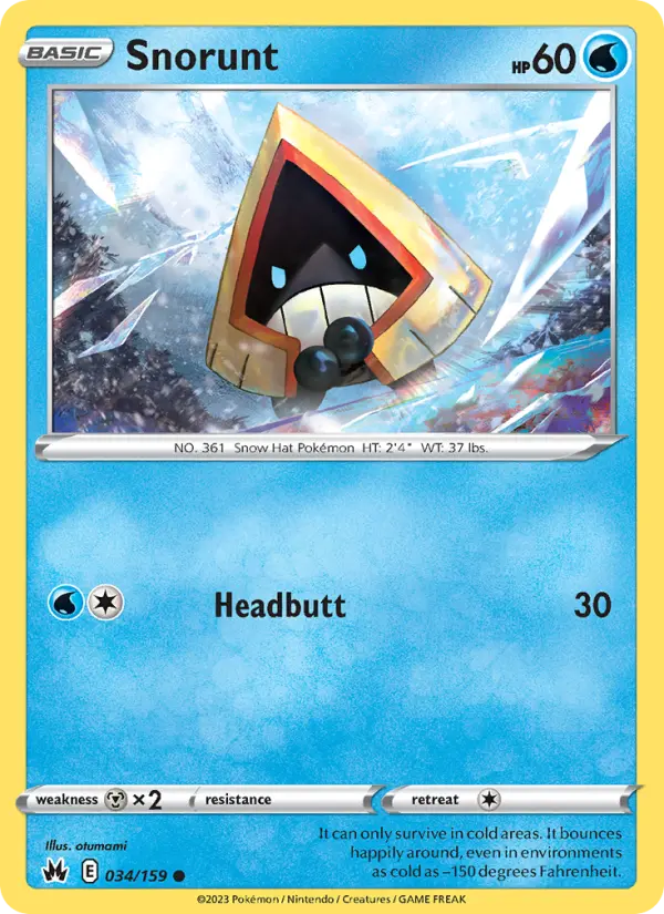 Snorunt, 034/159