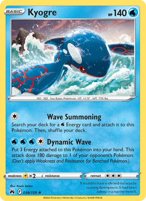 Kyogre, 036/159