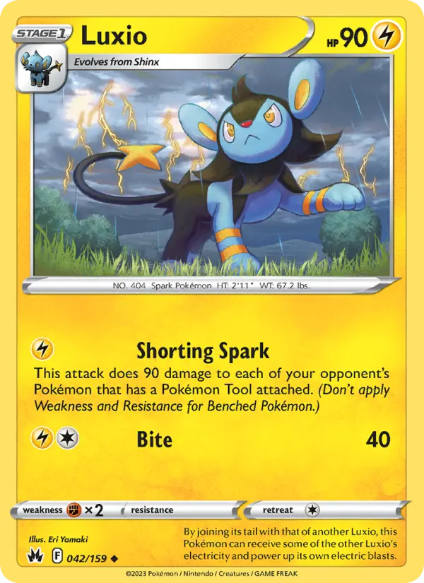 Luxio, 042/159