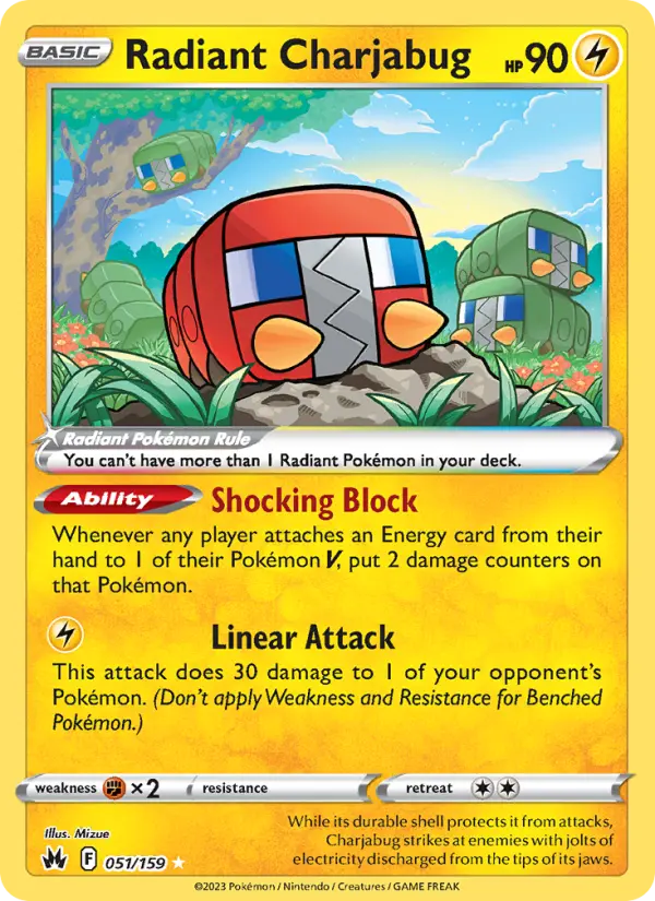 Radiant Charjabug, 051/159