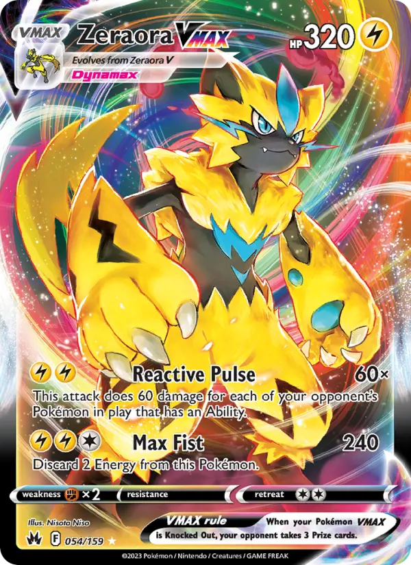 Zeraora VMAX, 054/159