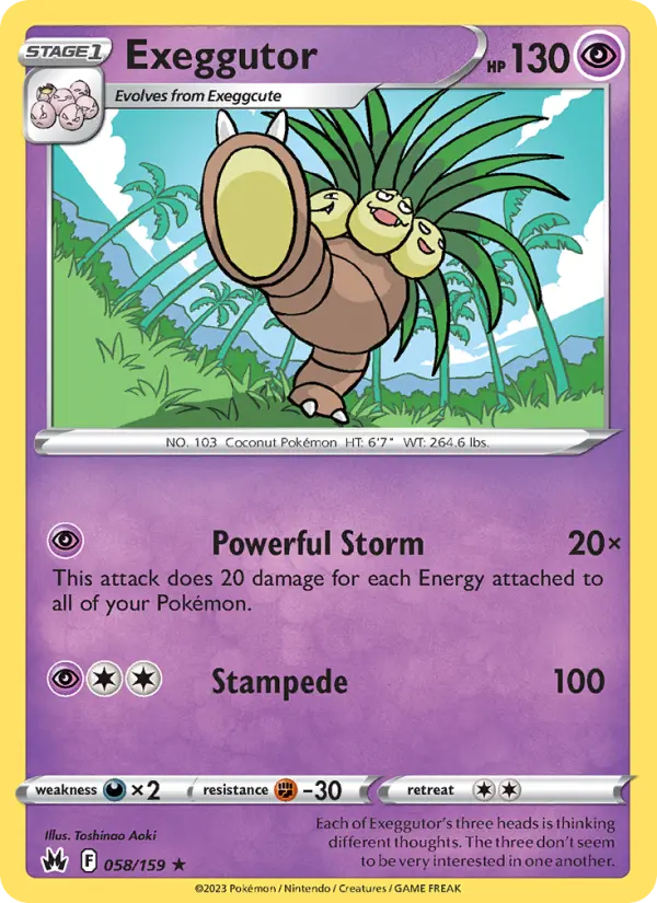 Exeggutor, 058/159