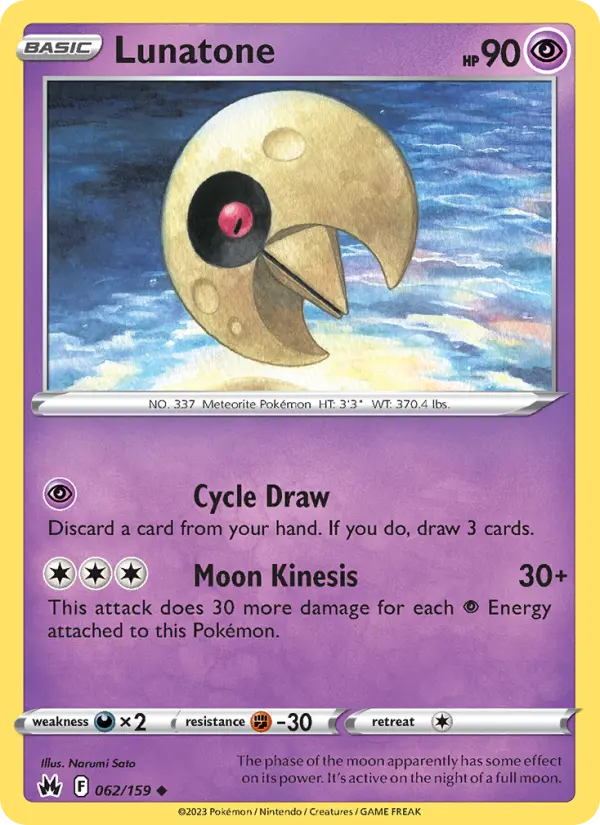 Lunatone, 062/159