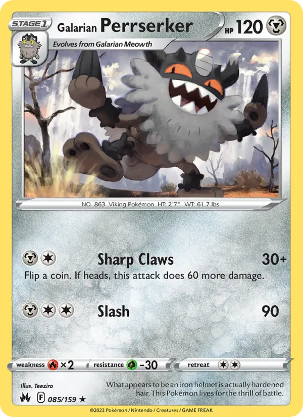 Galarian Perrserker, 085/159