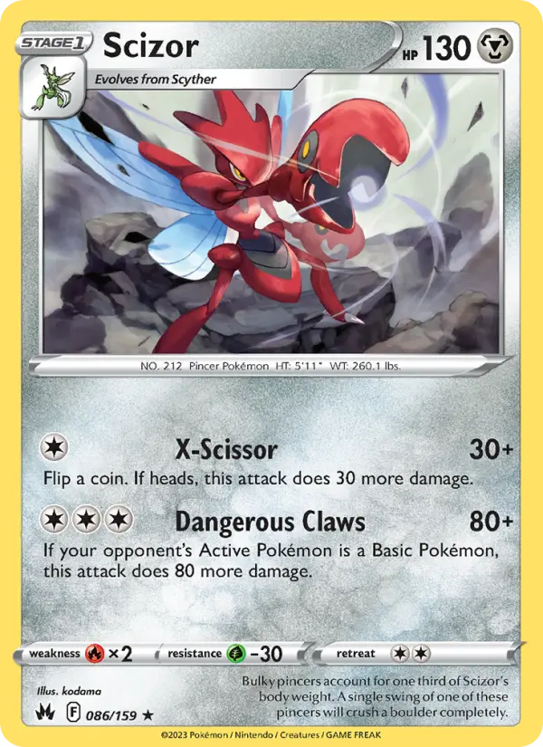 Scizor, 086/159