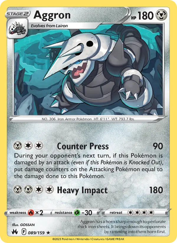 Aggron, 089/159