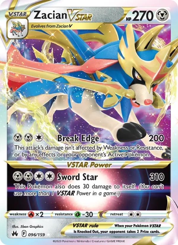Zacian VSTAR, 096/159