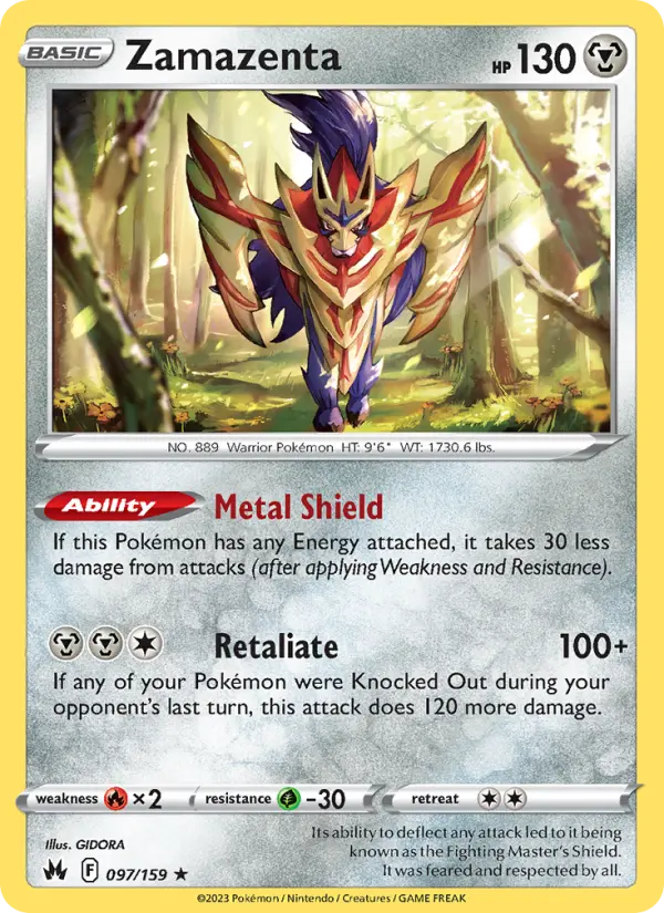Zamazenta, 097/159
