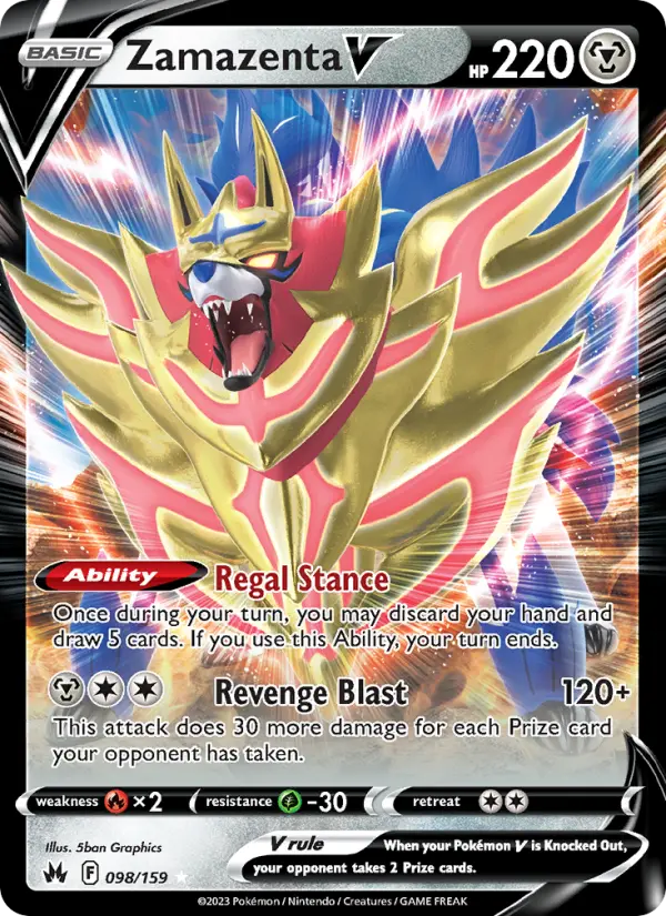Zamazenta V, 098/159