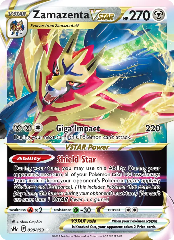 Zamazenta VSTAR, 099/159