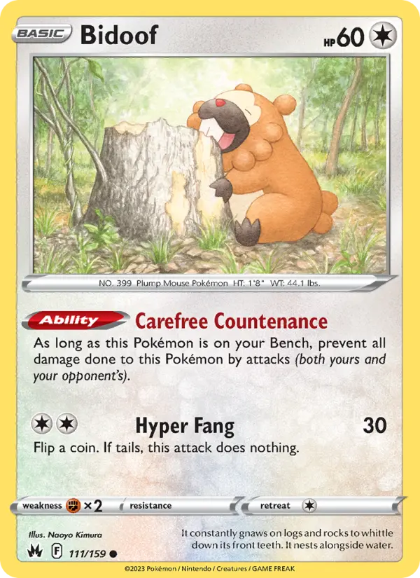 Bidoof, 111/159