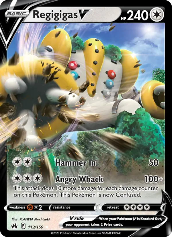Regigigas V, 113/159