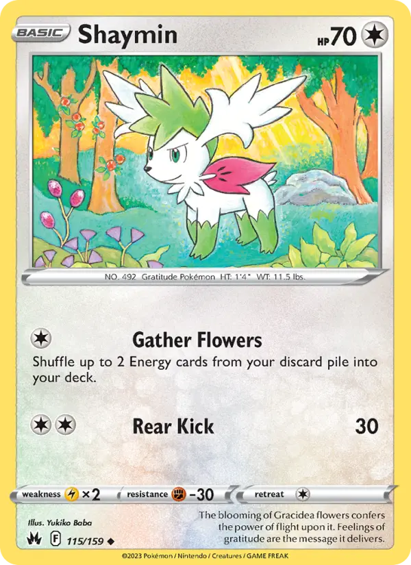 Shaymin, 115/159