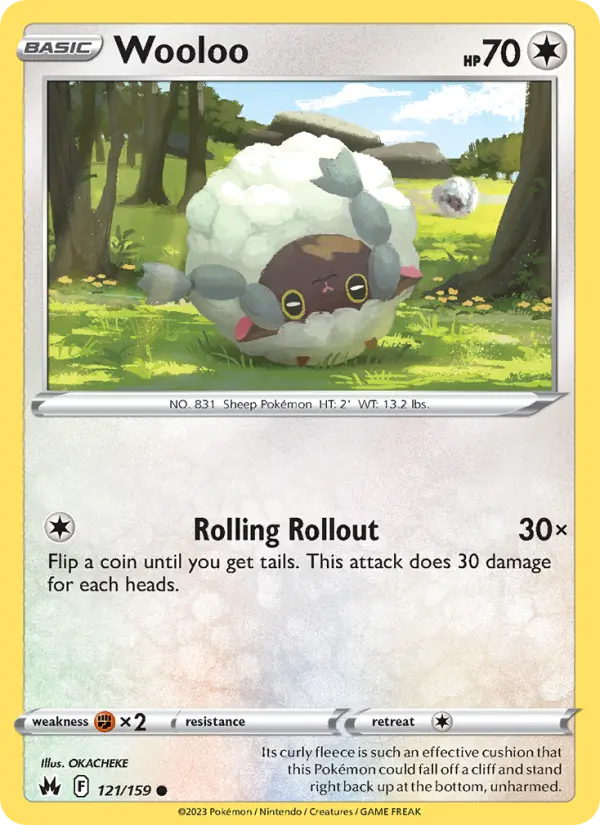 Wooloo, 121/159