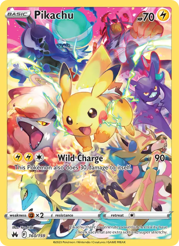 Pikachu, 160/159