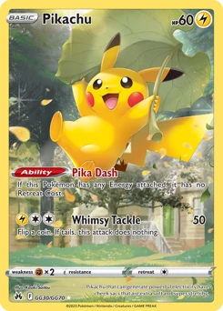 Pikachu, GG30/GG70