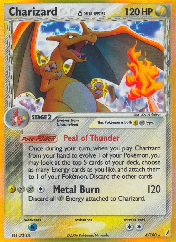 Charizard δ, 4/100