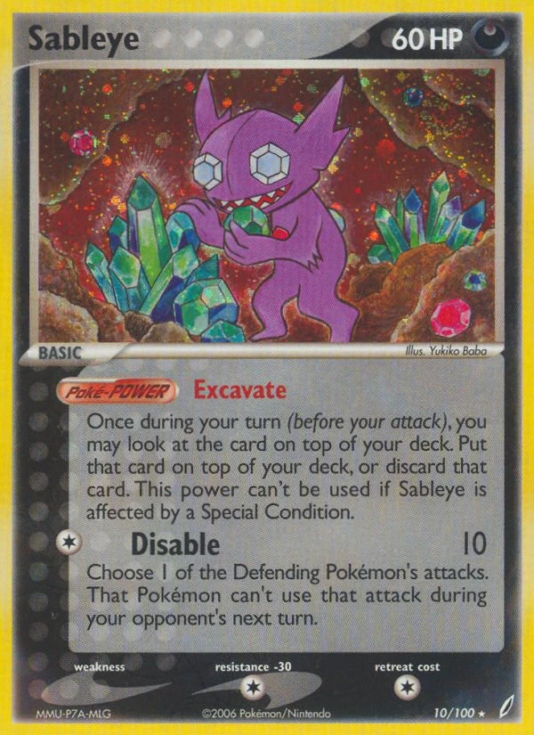 Sableye, 10/100