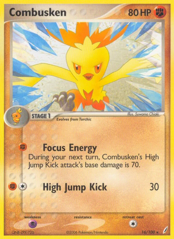 Combusken, 16/100