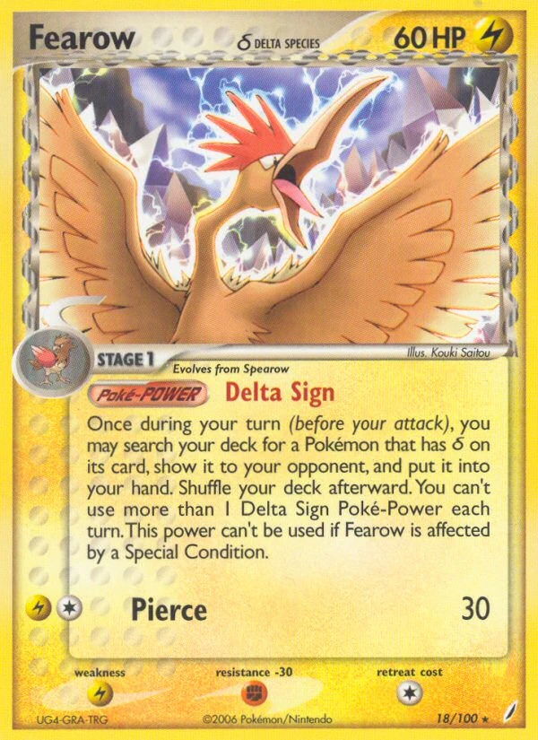 Fearow δ, 18/100