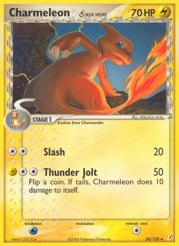 Charmeleon δ, 30/100