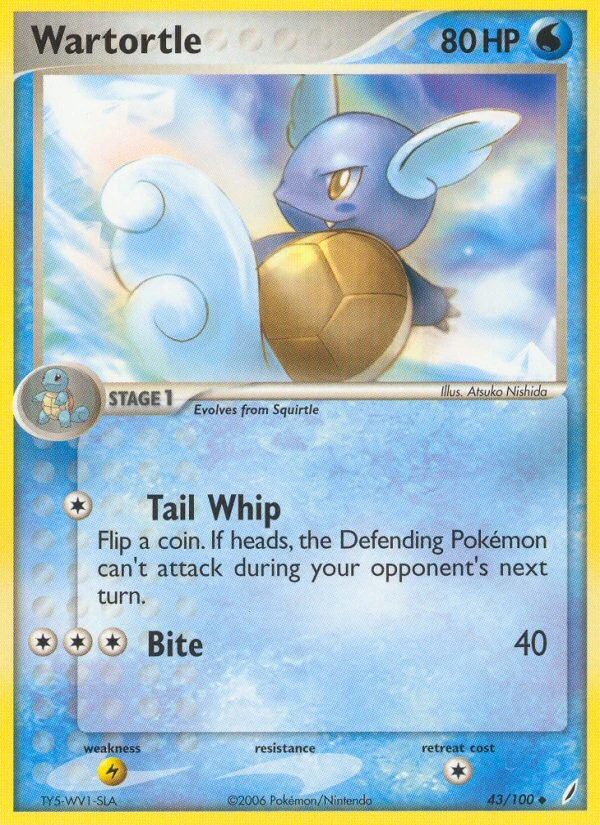 Wartortle, 43/100
