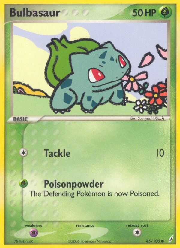 Bulbasaur, 45/100
