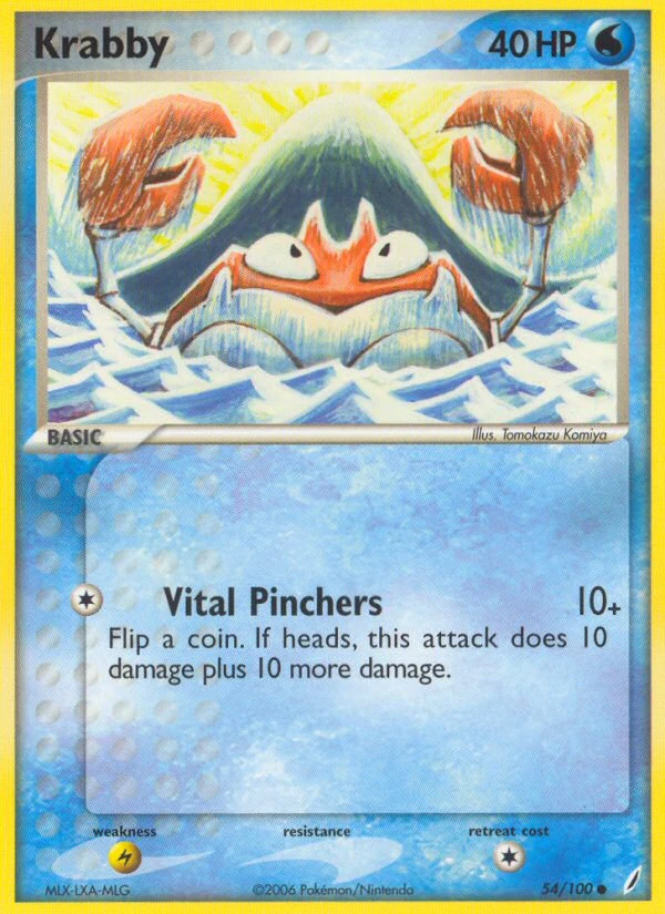 Krabby, 54/100