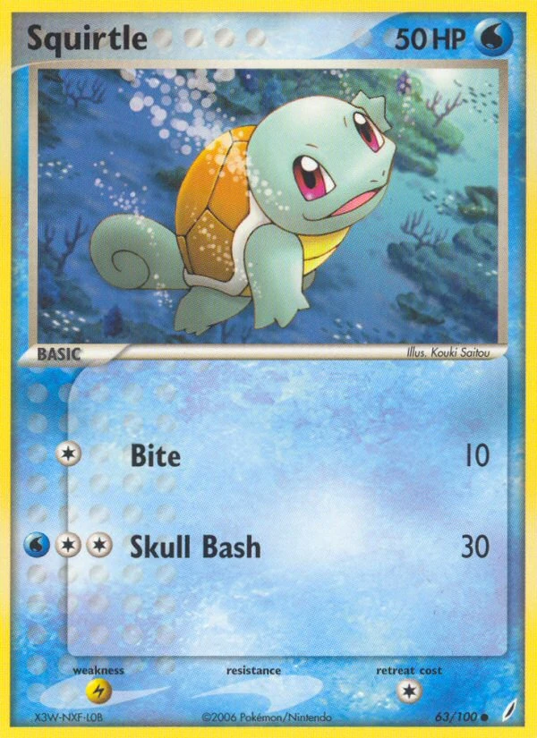 Squirtle, 63/100