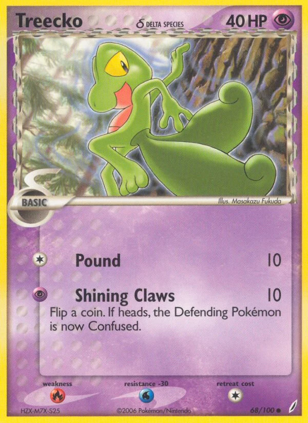 Treecko δ, 68/100