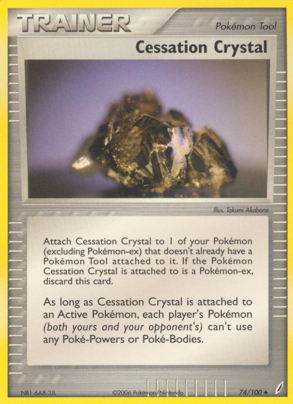 Cessation Crystal, 74/100