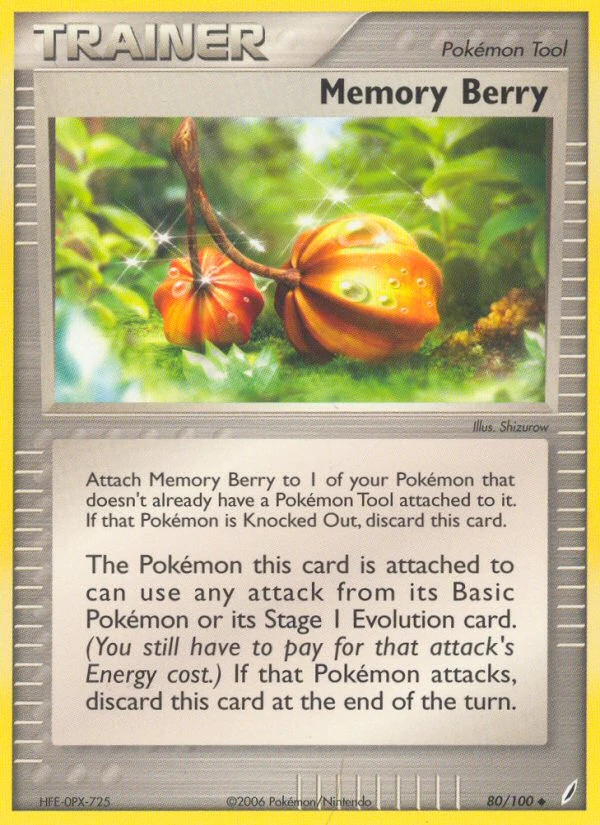 Memory Berry, 80/100
