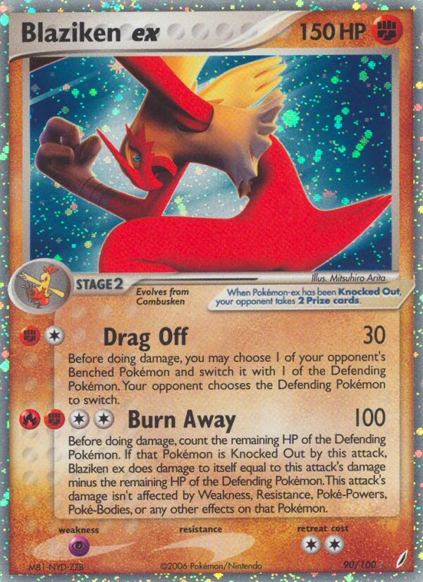 Blaziken ex, 90/100