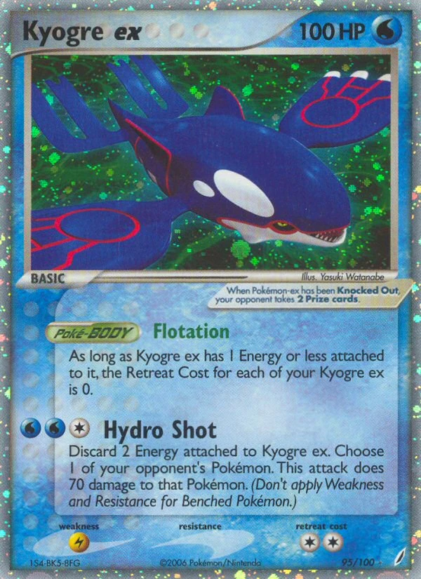 Kyogre ex, 95/100