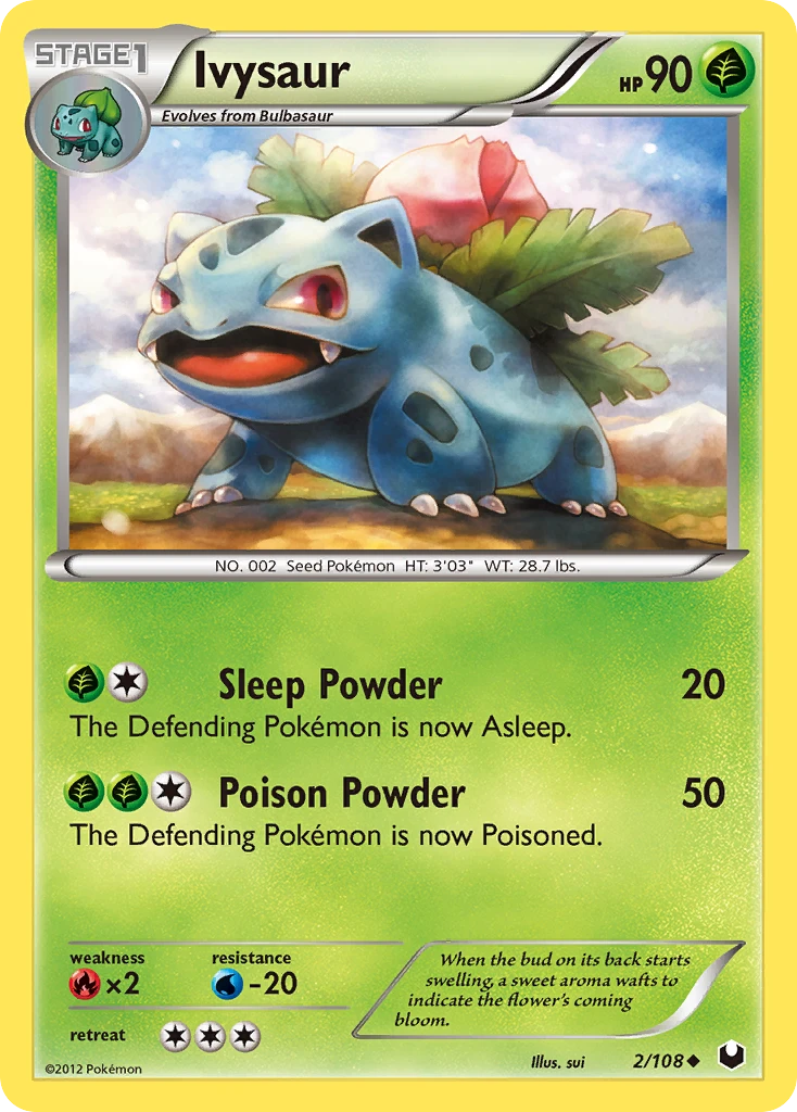 Ivysaur, 002/108
