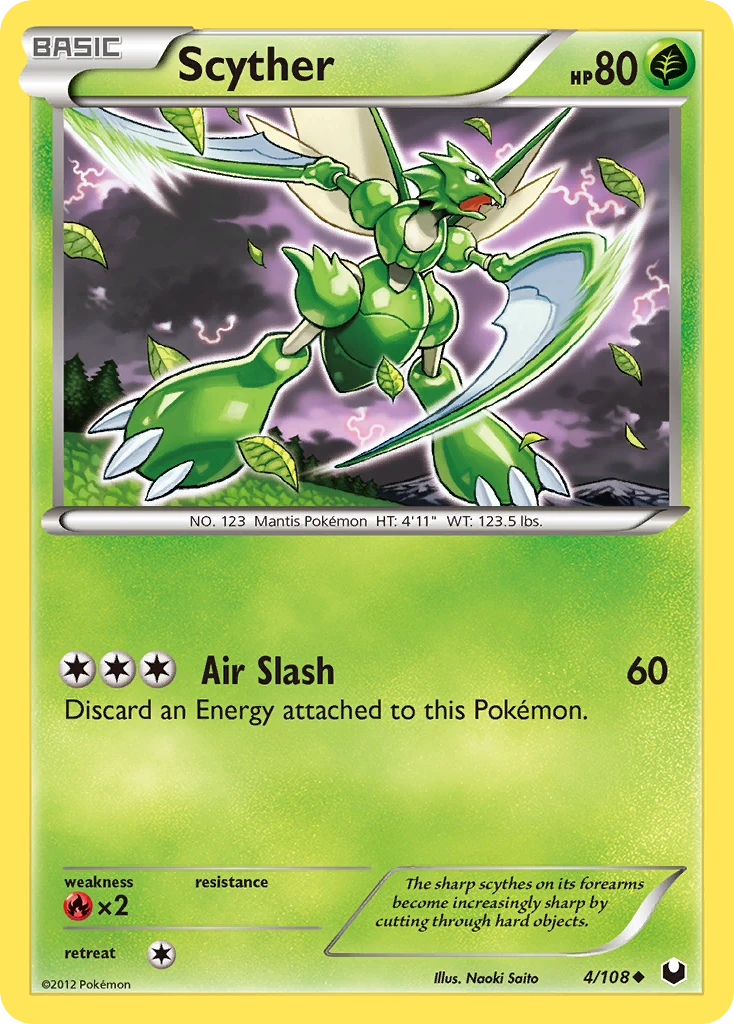 Scyther, 004/108
