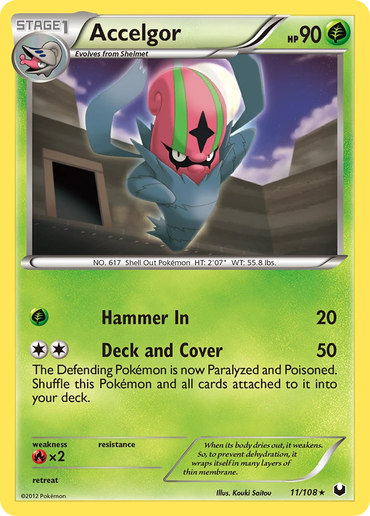 Accelgor, 011/108