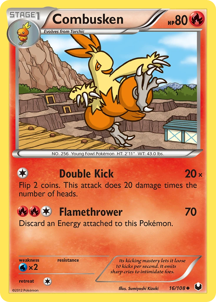 Combusken, 016/108