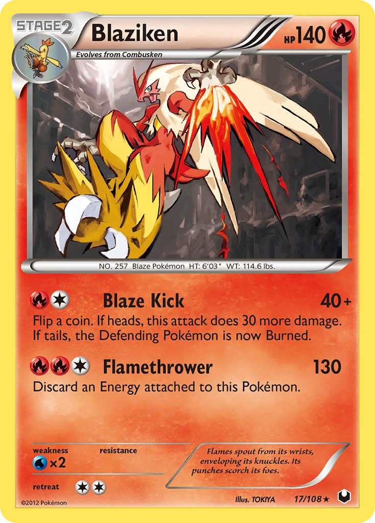Blaziken, 017/108
