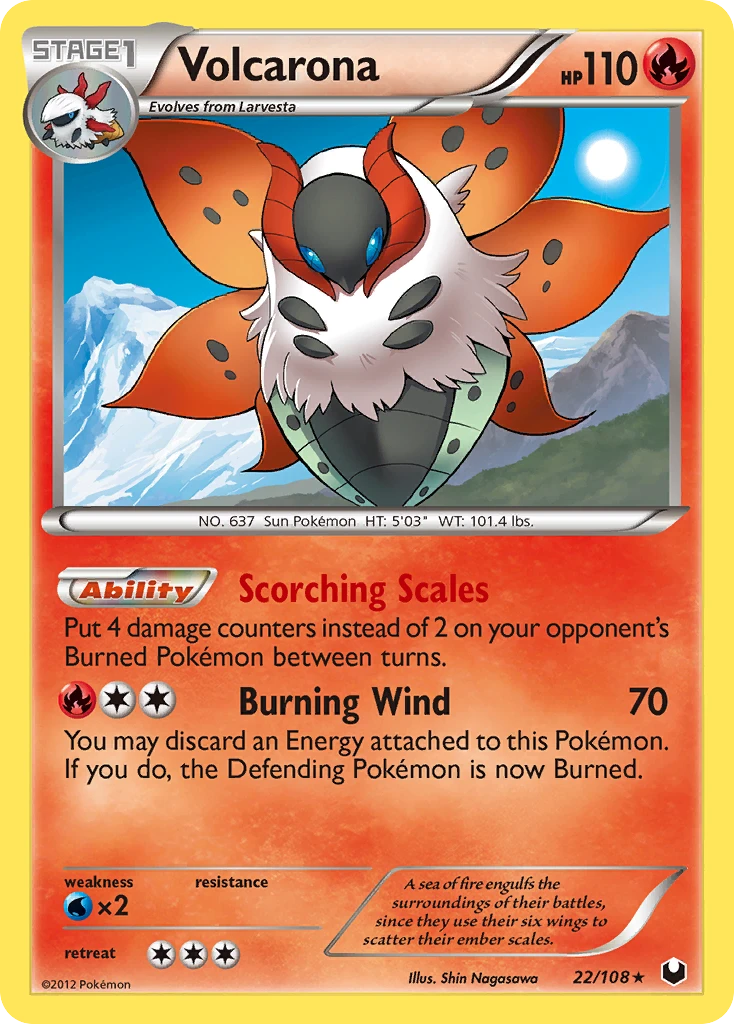 Volcarona, 022/108