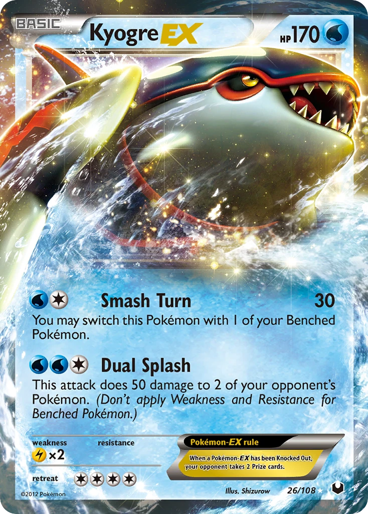 Kyogre-EX, 026/108