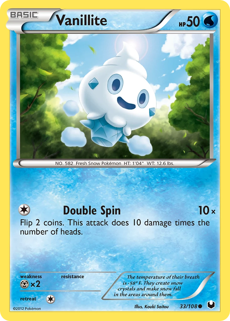 Vanillite, 033/108