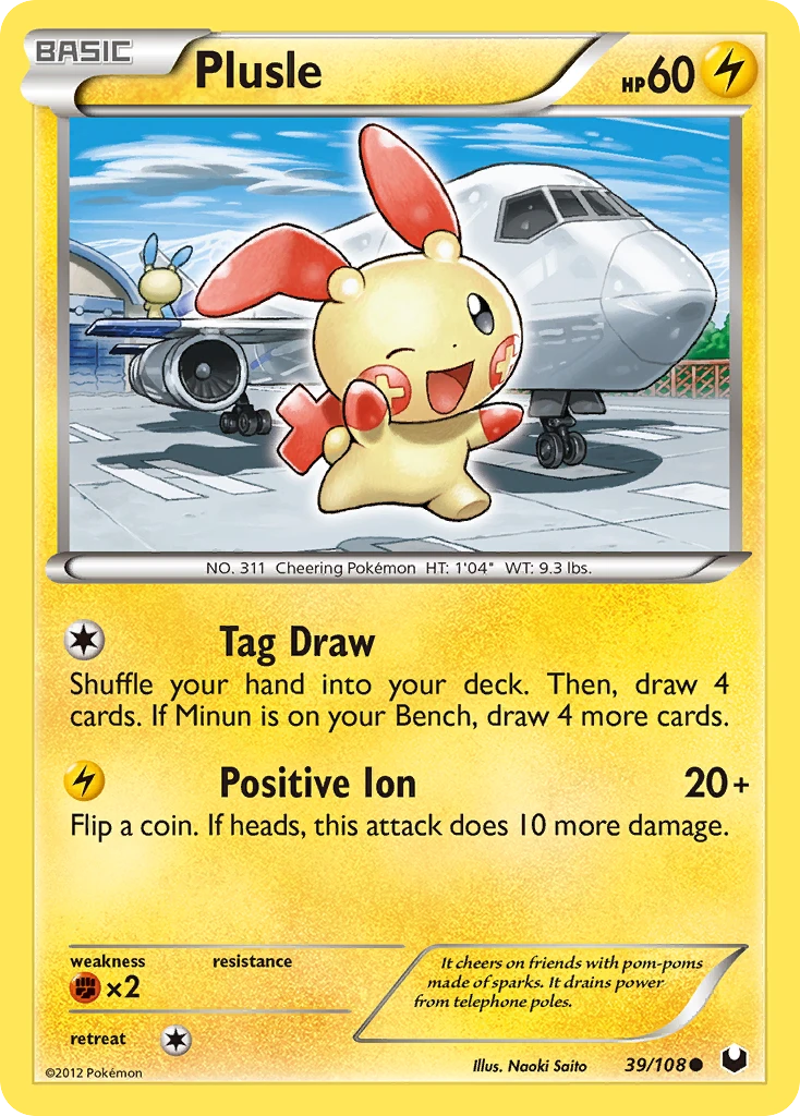Plusle, 039/108
