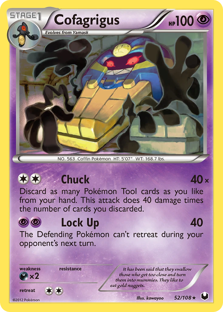 Cofagrigus, 052/108
