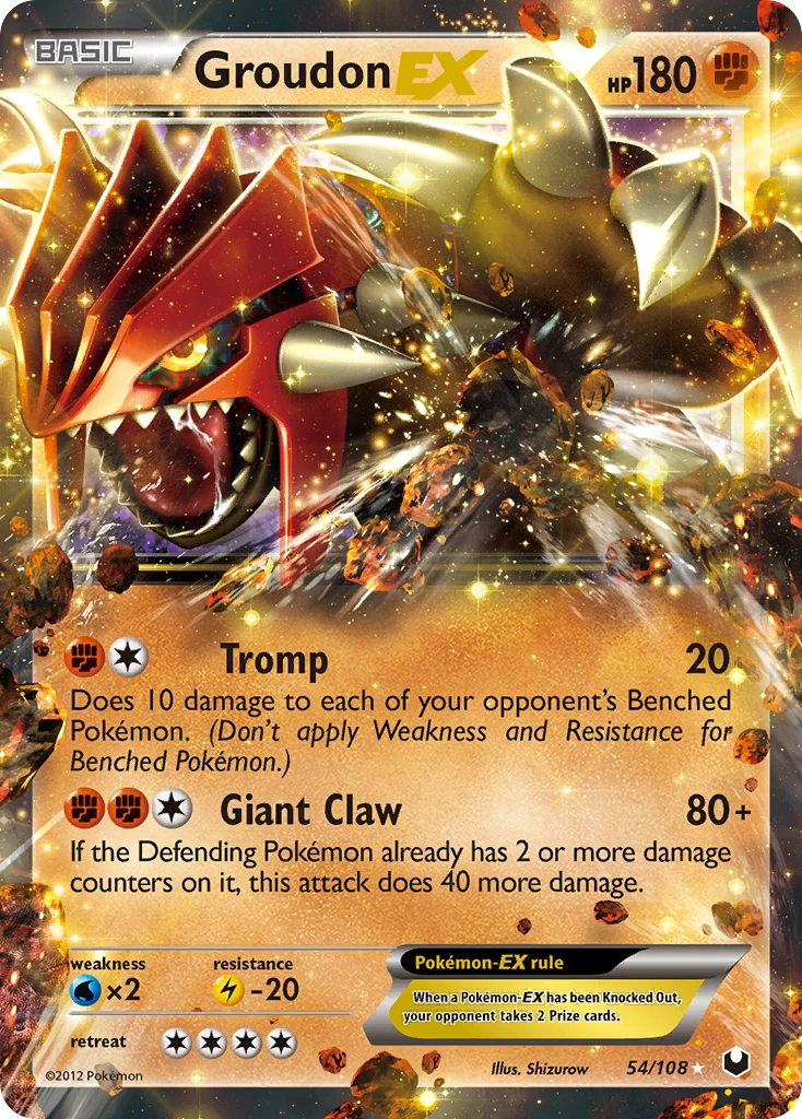 Groudon-EX, 054/108